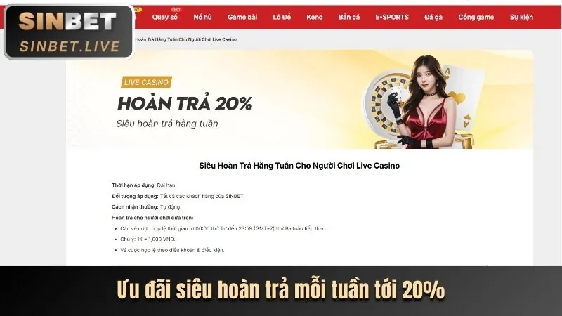 Bước 1: Đăng ký tài khoản và nhận ưu đãi tại ban ca 30